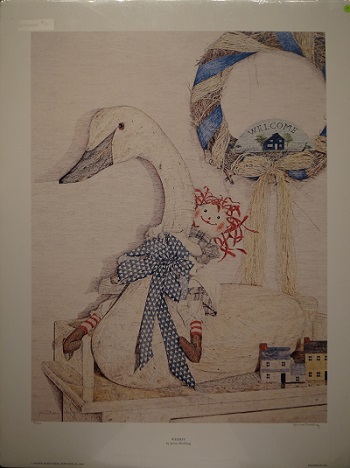 Unframed picture of Whimsy by James Redding