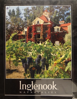 Unframed picture of Inglenook by unknown artist