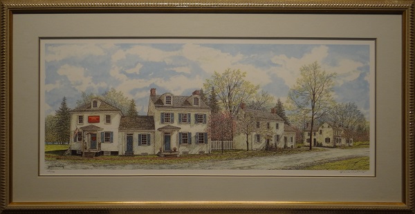 Picture of Taylorsville by James Redding with 1-inch pewter frame