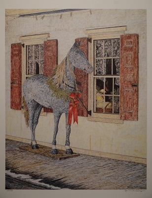 Unframed picture of Christa's Dream by James Redding