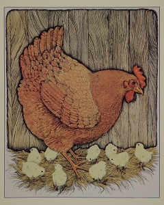 Unframed picture of Untitled by Country Artist
