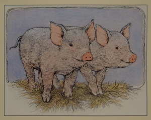 Unframed picture of Untitled by Country Artist