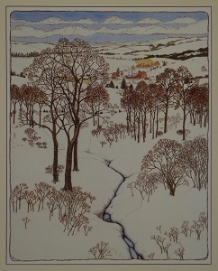 Unframed picture of Untitled by Country Artist