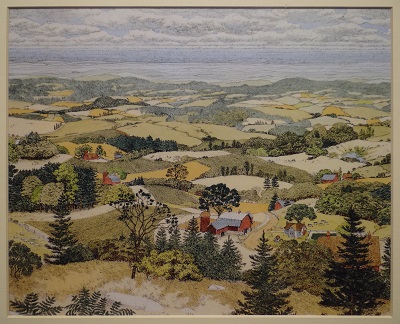 Unframed picture of (Landscape) by Country Artist