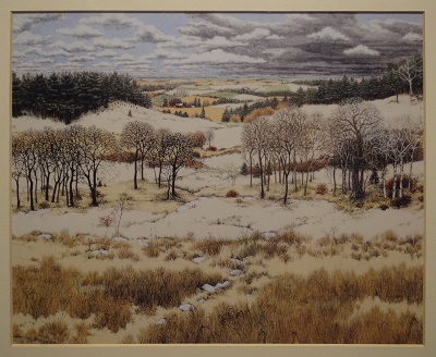 Unframed picture of (Autumn Field) by Country Artist