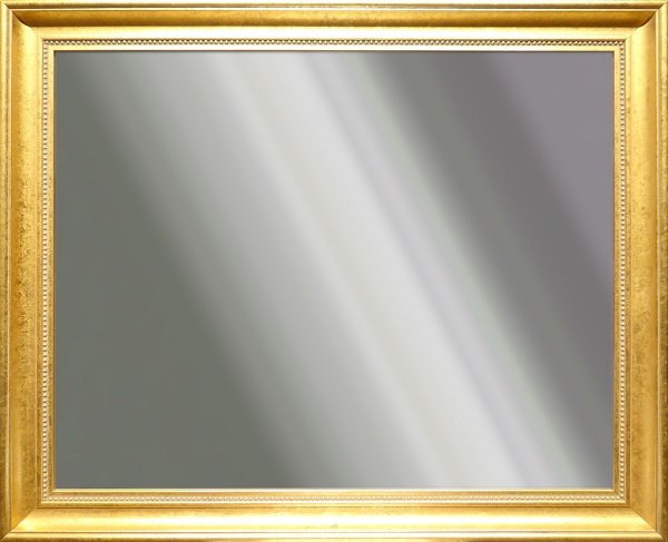 Picture of Mirror by unknown artist with 2-1/2-inch gold frame