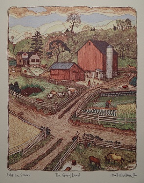Unframed picture of The Good Land by Hunt Wulkowicz