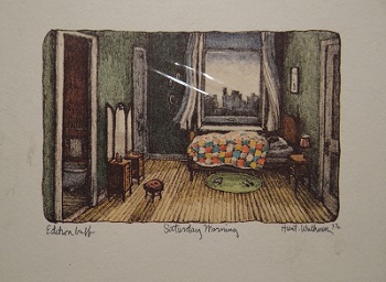 Unframed picture of Saturday Morning by Hunt Wulkowicz